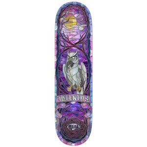 REAL JIMMY WILKINS HOLOGRAPHIC RAINBOW FOIL CATHEDRAL 8.5"