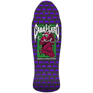 POWELL PERALTA CAB STREET DRAGON '20' BLACK STAIN DECK 9.625"