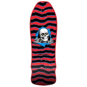 Clothing: POWELL PERALTA GEEGAH RIPPER RED STAIN DECK 9.75"