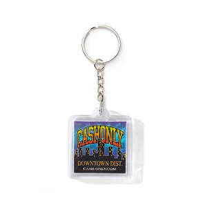 CASH ONLY TOURIST KEY CHAIN