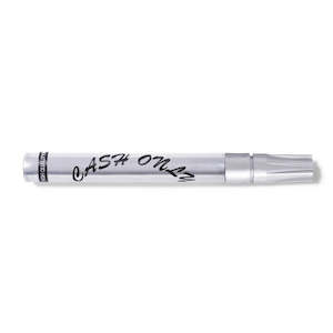 CASH ONLY PAINT MARKER - CHROME