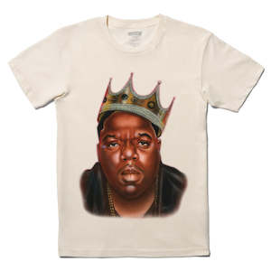 STANCE X NOTORIOUS B.I.G SKYS THE LIMIT TEE - VINTAGE WHITE