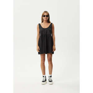 Afends Jesse Hemp Mini Dress - Black