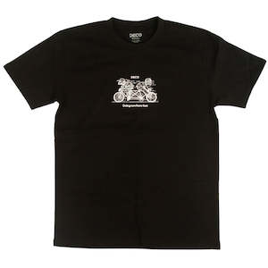 Deco Nowhere Tee - Black