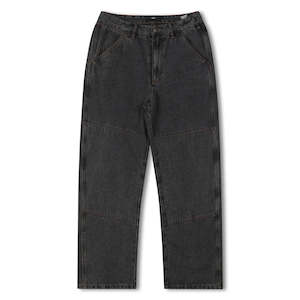 Former Vt Distend Double Knee Pants - Washed Black