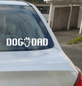 Dog Dad Decal Pawfect Limited