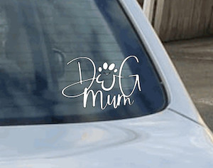 Dog Mum Decal Pawfect Limited