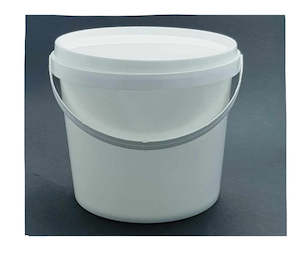 Plastic container, household: Ezy Pail, 2L With Lid & Plastic Handle