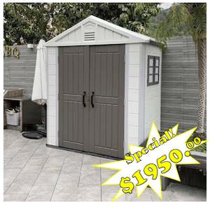 Horti Cubic Walking In 2x1.1mtr Garden Storage Shed