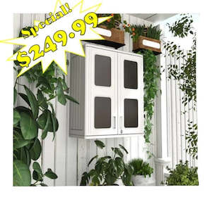 Plastic container, household: Horti Cubic Wall-Mounted Storage Shed