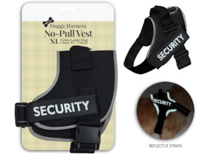 Plastic container, household: Max Treats Adjustable Dog Harness No-Pull Vest XL: Chest 90-119 cm