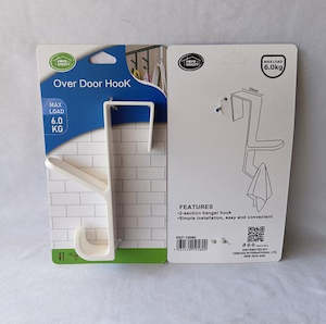 Plastic container, household: 2 Section Over the Door Hook