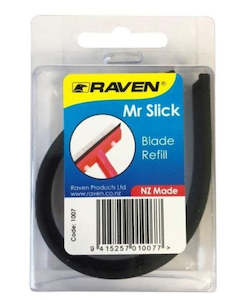 Plastic container, household: Refill Blade for Mr. Slick Windows