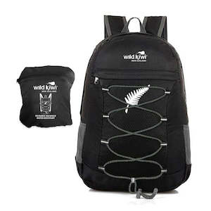 Packable Backpack - Black