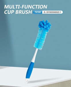 Bottle Cleaning Brush/ Cup Brush 19655 (L: 36cm, 2.3cm Bristle)