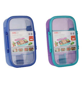 Plastic container, household: Décor® Go™ Bento Lunch Box 2L