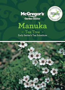 NZ Native Seeds, McGregor's, Manuka