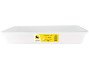 Plastic container, household: Taurus Stationary Tray - 2.6L White