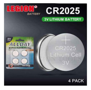 Allday Button Cell Batteries CR2025