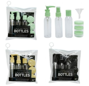 Travel Bottle 8 Piece Set