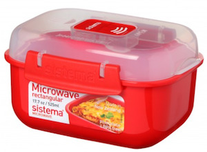 525ml Rectangular Microwave