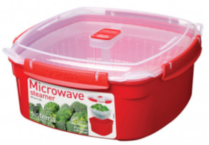 Plastic container, household: Sistema® 3.2L Microwave™ Large Steamer