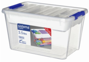 Sistema 3.5L Storage & Small White Tray