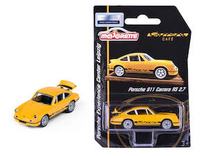 Plastic container, household: Majorette Premium Porsche 911 Carrera RS 2.7