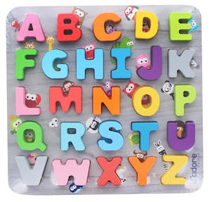 J'adore Wooden ABC Puzzle