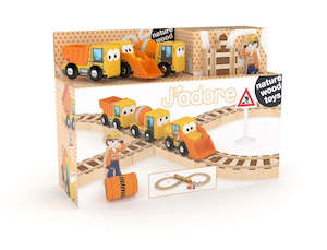 J'adore Construction Train Set