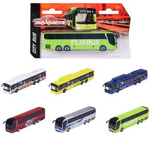 Plastic container, household: Majorette Busses Collections