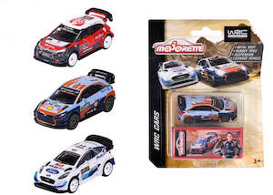 Plastic container, household: Majorette WRC Cars