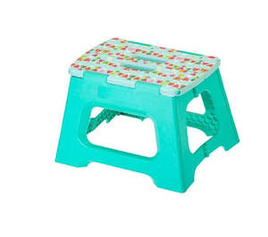 Plastic container, household: Vigar Kids Foldable 23cm Stool Sea