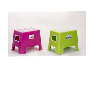 Plastic container, household: Rectangle Stool Plastic Coloured