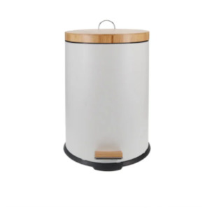 Eco Basics Rubbish Bin 20L White