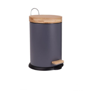 Eco Basics Rubbish Bin 3L Charcoal