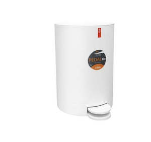 Idee Pedal Bin 11L -  White