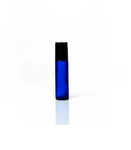 Petra 10ml Blue Glass Bottle with Fine Mist Spray Top