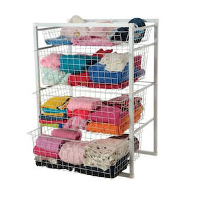 Plastic container, household: 4 Tier Basket Set