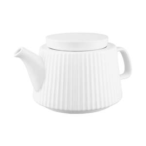 Plastic container, household: Avanti Siena Teapot - 950ml - White