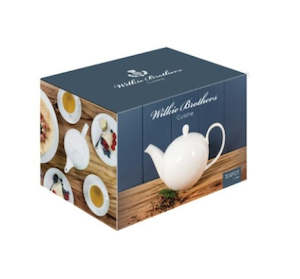 Wilkie Teapot 1 Litre - New Bone