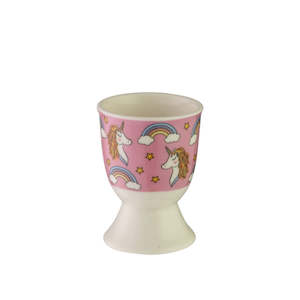 Plastic container, household: Egg Cup - Unicorn Pink