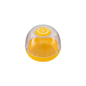 Plastic container, household: Fresh Keeper Pod - Citrus - 8.5 x 7cm