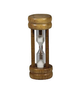 Avanti 3 Minute Wooden Egg Timer - Traditional