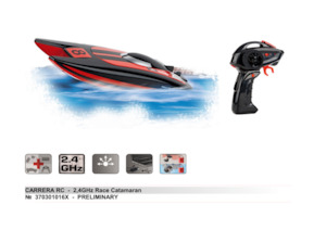 Plastic container, household: RC Race Catamaran Boat