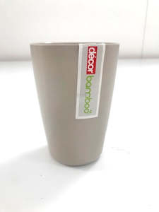 Plastic container, household: Décor Bamboo Tumbler, 600ml, Pebble