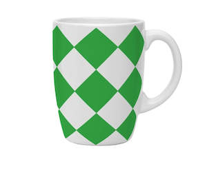 Plastic container, household: Kates Green Diamond Mug