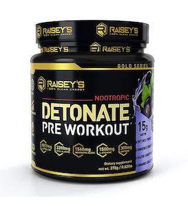 Raiseys: Raiseys Detonate Nootropic Pre-Workout