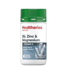 Healtheries ZMA B6, Zinc & Magnesium 90 cap