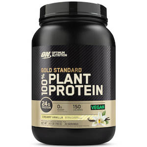 Dairy Free Protein: Optimum Nutrition GOLD STANDARD 100% PLANT PROTEIN